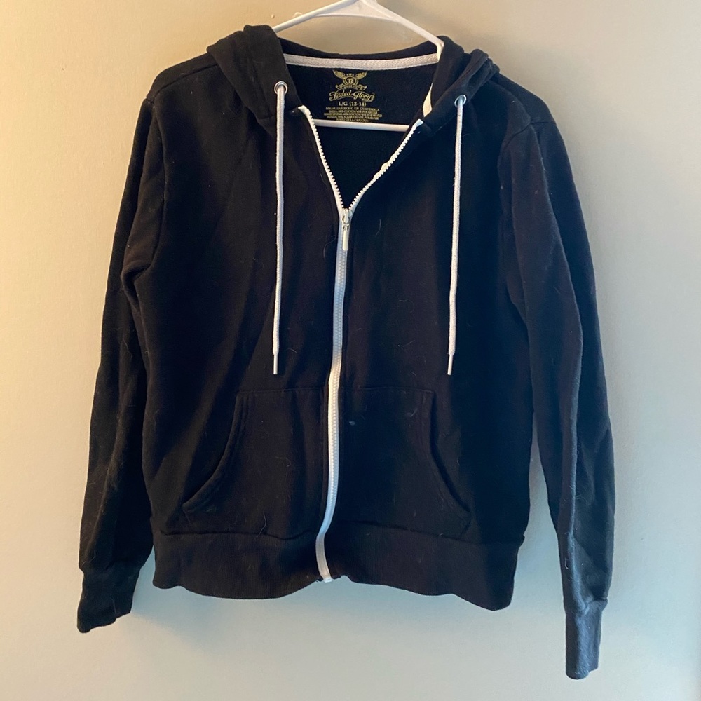 Black sip up jacket